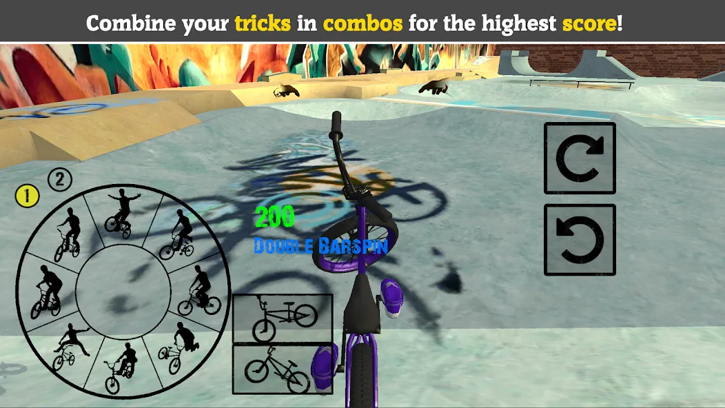 BMX FE3D 2 (БМХ ФЭ3Д 2)  [МОД Unlocked] Screenshot 5