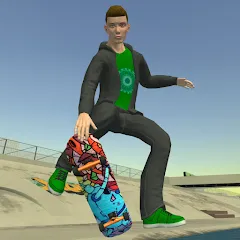 Взлом Skateboard FE3D 2 (Скейтборд 3D 2)  [МОД Все открыто] - полная версия apk на Андроид