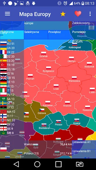 Europe map  [МОД Бесконечные монеты] Screenshot 1