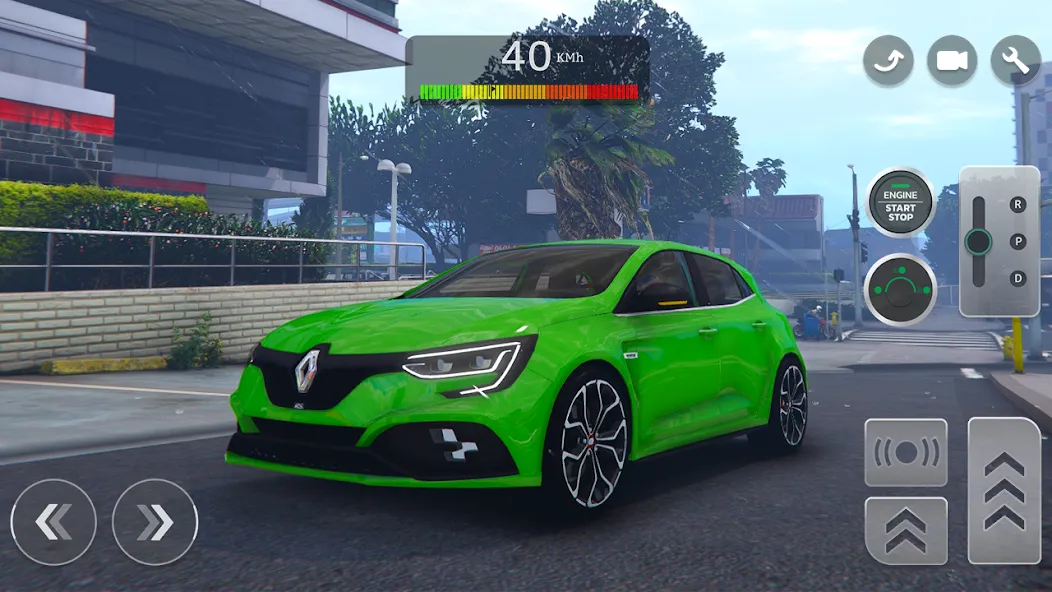 Renault Megane RS Simulator (Рено Меган  Симулятор)  [МОД Меню] Screenshot 5