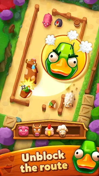 Farm Jam: Animal Parking Game (Фарм Джам)  [МОД Unlimited Money] Screenshot 1