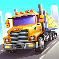 Взломанная Transit King: Truck Simulator (Транзит Кинг Тайкун)  [МОД Unlocked] - полная версия apk на Андроид