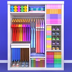 Скачать взлом Fill the Closet: Organize Game (Фил зе Клозет)  [МОД Бесконечные монеты] - последняя версия apk на Андроид