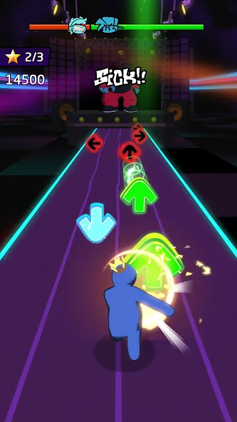 Blade Night : Rhythm Saber (Блейд Найт)  [МОД Menu] Screenshot 2