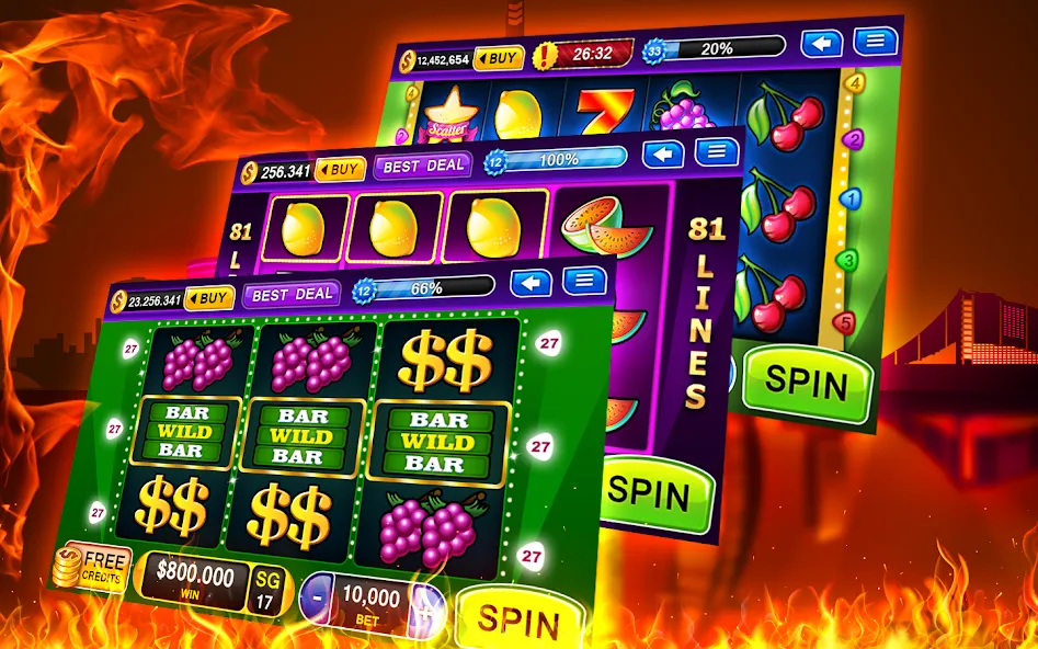 Slots - Casino Slot Machines  [МОД Unlimited Money] Screenshot 4