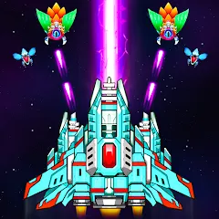 Скачать взломанную Galaxy Attack - Alien Shooter (Гэлэкси аттак)  [МОД Много монет] - стабильная версия apk на Андроид