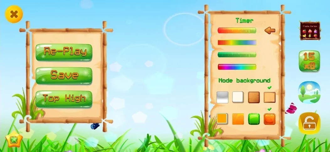 Link fruits - fruit match pair  [МОД Меню] Screenshot 3