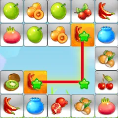 Взлом Link fruits - fruit match pair  [МОД Меню] - стабильная версия apk на Андроид