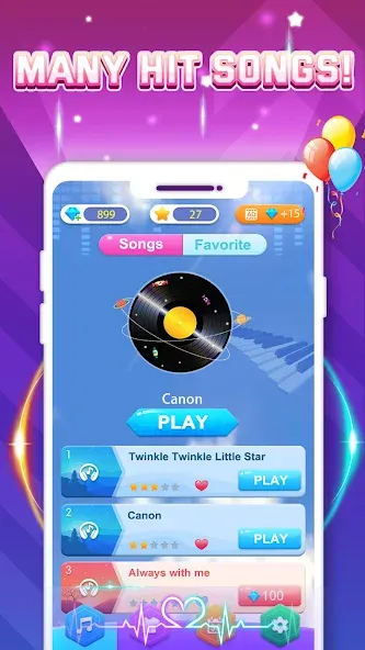 Piano Game: Classic Music Song  [МОД Много денег] Screenshot 5