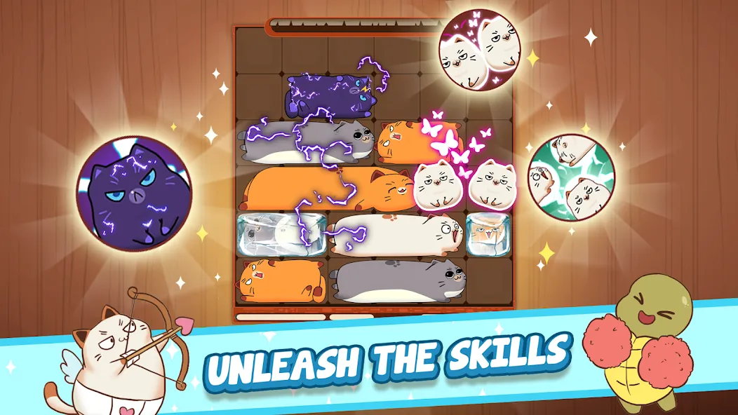 Haru Cats: Cute Sliding Puzzle (Хару Кэтс)  [МОД Все открыто] Screenshot 4