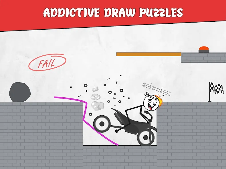 Draw Bridge: Puzzle Games (Дроу Бридж)  [МОД Menu] Screenshot 3