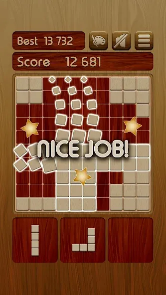 Woody Block Puzzle ® (Вуди блок пазл)  [МОД Unlocked] Screenshot 2