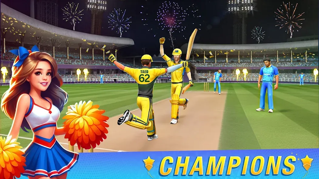 Play Cricket Games (Плей Крикет Геймс)  [МОД Unlimited Money] Screenshot 1