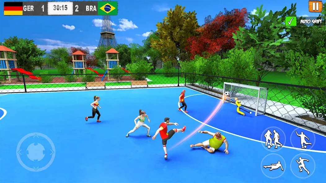 Street Football: Futsal Games (Стрит Футбол)  [МОД Много денег] Screenshot 1