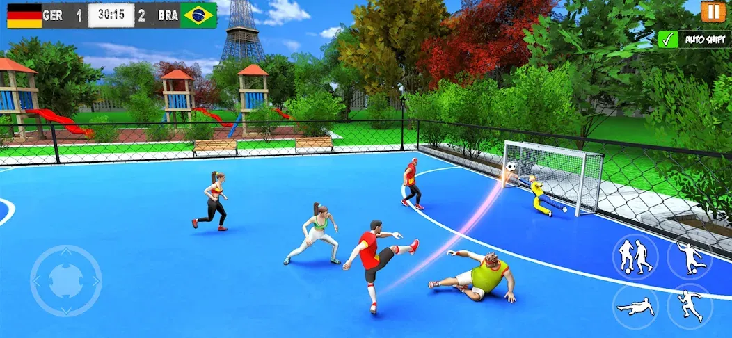 Street Football: Futsal Games (Стрит Футбол)  [МОД Много денег] Screenshot 5