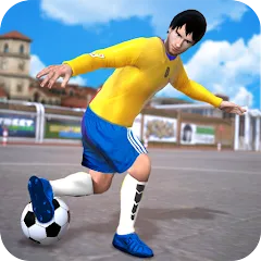 Взломанная Street Football Kick Games (Уличный футбол Игры с ударами)  [МОД Unlimited Money] - полная версия apk на Андроид