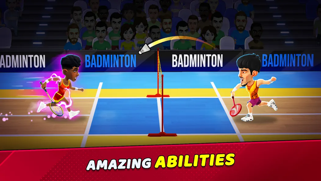 Badminton Clash 3D (Бадминтон Клаш 3D)  [МОД Бесконечные монеты] Screenshot 3