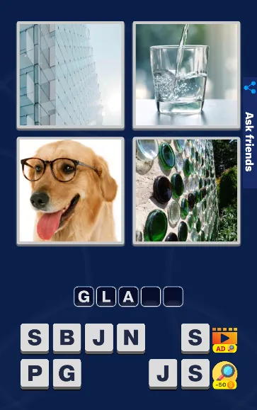 4 Pics 1 Word Quiz Game  [МОД Много денег] Screenshot 1