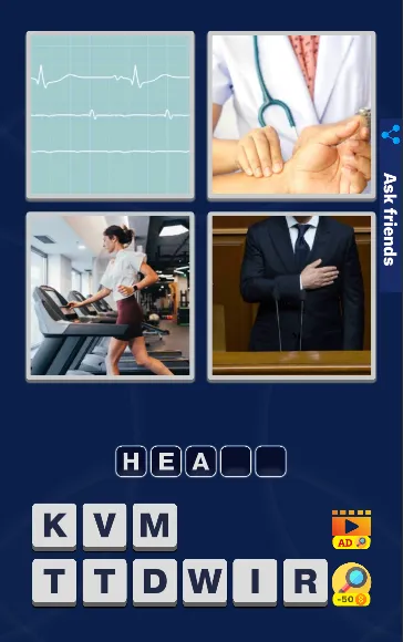 4 Pics 1 Word Quiz Game  [МОД Много денег] Screenshot 2