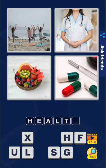 4 Pics 1 Word Quiz Game  [МОД Много денег] Screenshot 5