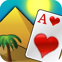 Взлом Pyramid Solitaire - Egypt (Пирамиды пасьянс)  [МОД Все открыто] - полная версия apk на Андроид