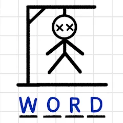 Скачать взломанную Hangman Words:Two Player Games  [МОД Unlocked] - последняя версия apk на Андроид