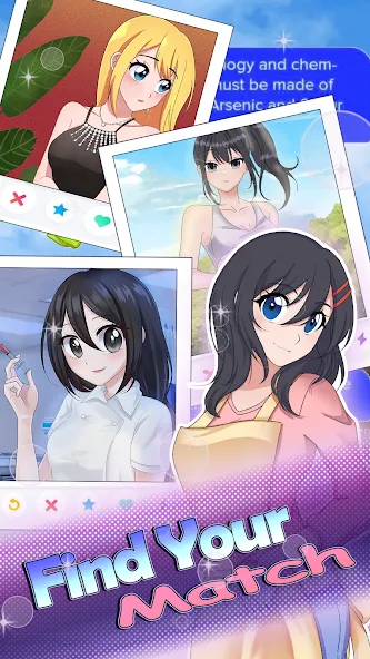 HaremKing - Waifu Dating Sim (ХаремКинг)  [МОД Menu] Screenshot 4