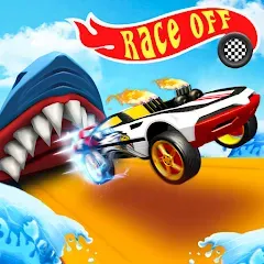 Взломанная Race Off - Monster Truck Games  [МОД Все открыто] - стабильная версия apk на Андроид