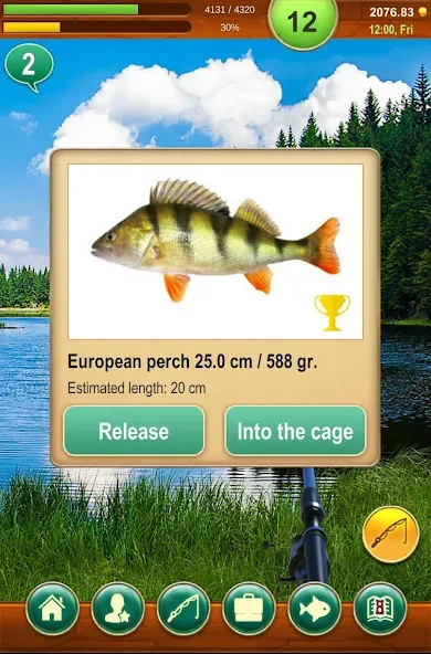 Fishing Baron - fishing game  [МОД Unlocked] Screenshot 3