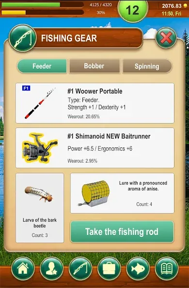 Fishing Baron - fishing game  [МОД Unlocked] Screenshot 4