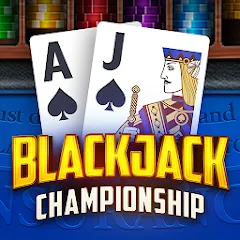 Взлом Blackjack Championship (Блэкджек Чемпионат)  [МОД Много денег] - стабильная версия apk на Андроид