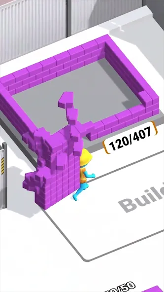 Pro Builder 3D (Про Билдер 3Д)  [МОД Menu] Screenshot 1