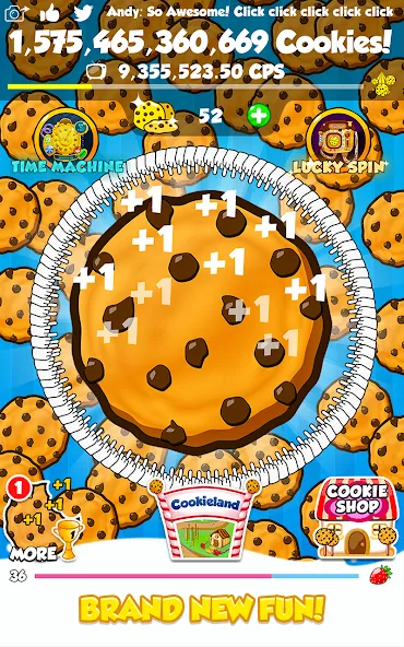 Cookie Clickers 2 (С  2)  [МОД Бесконечные деньги] Screenshot 1