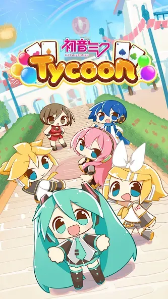 Hatsune Miku Tycoon (Хацуне Мику Тайкун)  [МОД Все открыто] Screenshot 1