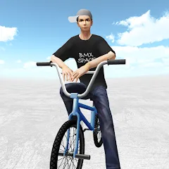 Скачать взломанную BMX Space (БМХ Спейс)  [МОД Много монет] - полная версия apk на Андроид