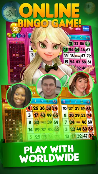 Bingo City 75 : Bingo & Slots (Бинго Сити 75)  [МОД Mega Pack] Screenshot 2