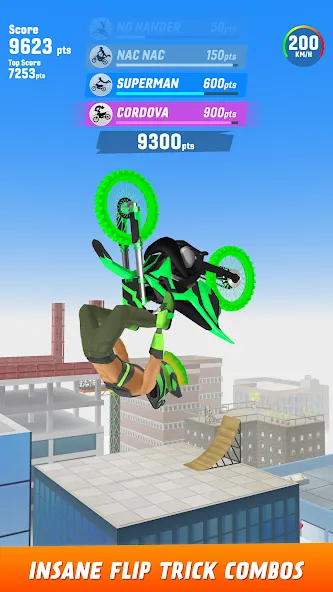 Max Air Motocross (Макс Эйр Мотокросс)  [МОД Unlocked] Screenshot 3