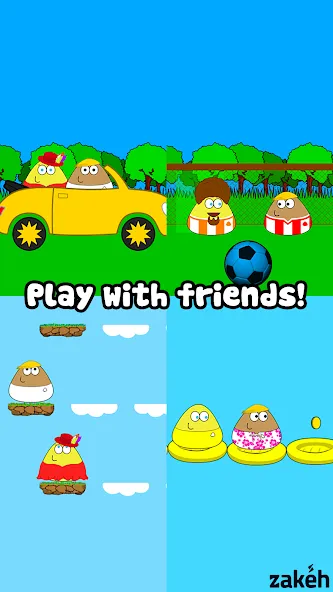 Pou (Пуо)  [МОД Бесконечные монеты] Screenshot 5