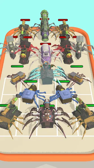 Merge Spider Train  [МОД Unlimited Money] Screenshot 3