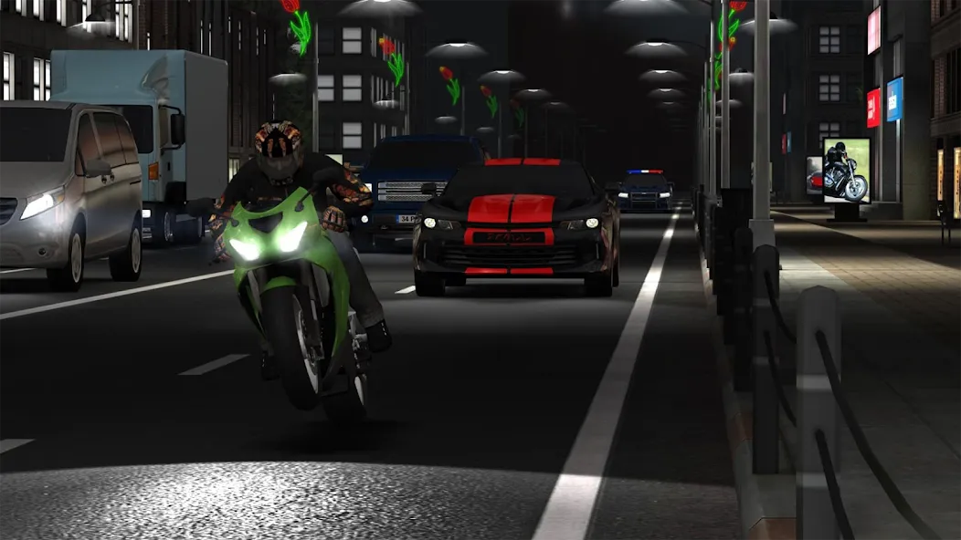 Racing Fever: Moto (Рейсинг Фивер)  [МОД Все открыто] Screenshot 1