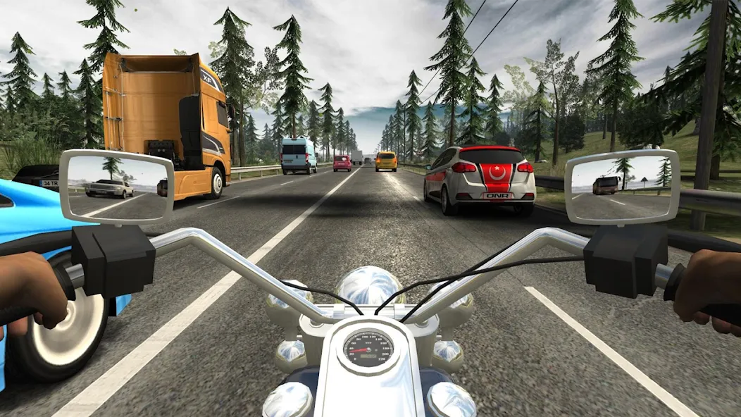 Racing Fever: Moto (Рейсинг Фивер)  [МОД Все открыто] Screenshot 4