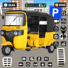 Взлом Tuk Tuk Auto Rickshaw Game 3d  [МОД Mega Pack] - последняя версия apk на Андроид