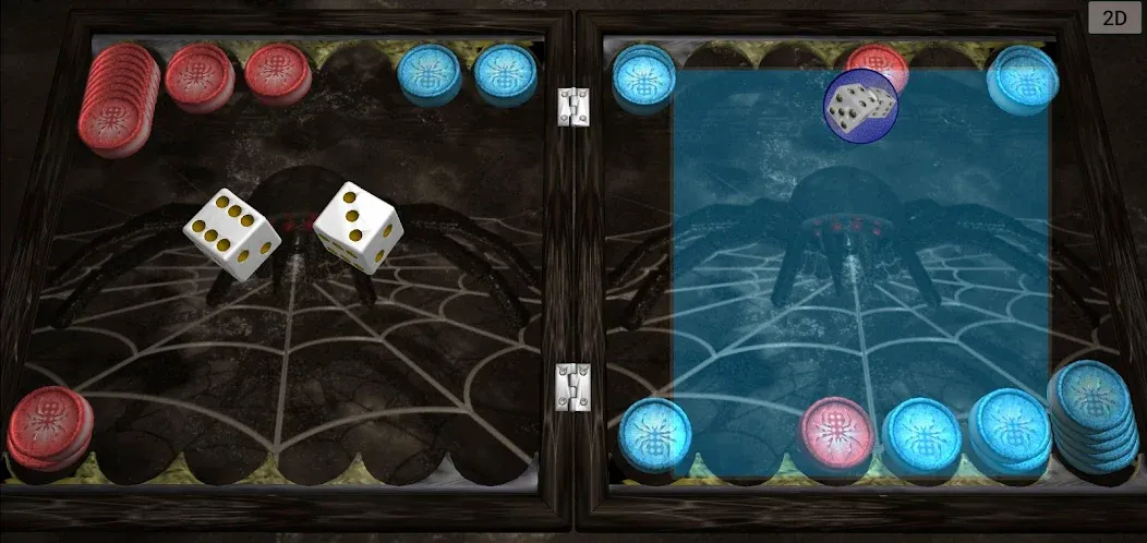 Backgammon 6 1  [МОД Бесконечные монеты] Screenshot 3