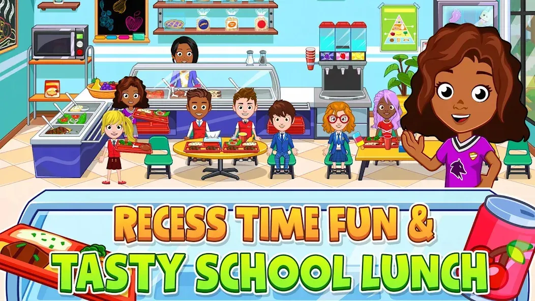 My City : High School (Мой город)  [МОД Меню] Screenshot 5