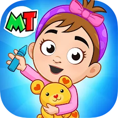 Взлом My Town : Daycare Game  [МОД Unlocked] - полная версия apk на Андроид