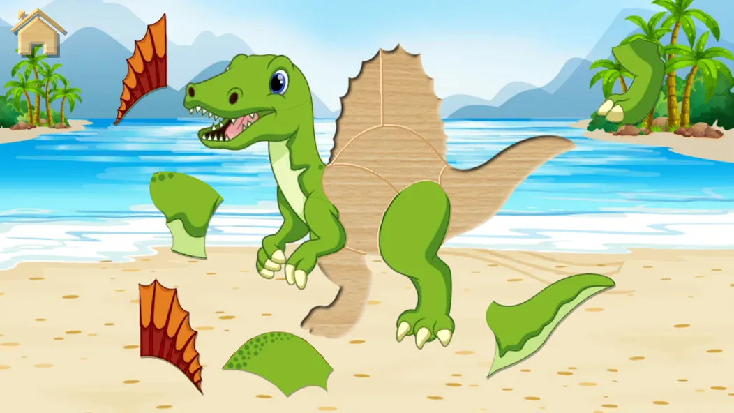 Dino Puzzle  [МОД Unlimited Money] Screenshot 5