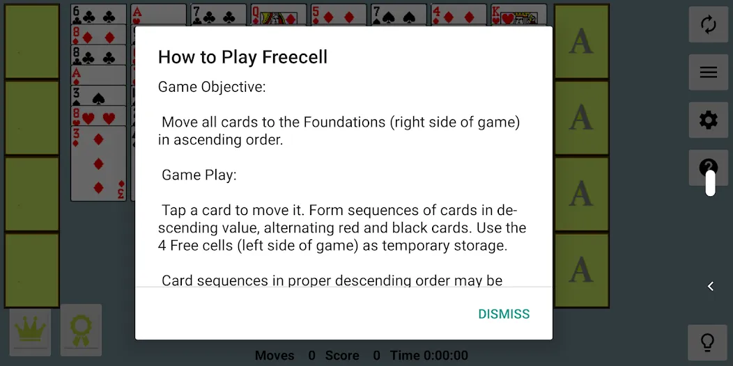 FreeCell with Leaderboards (Фрикел с таблицей лидеров)  [МОД Бесконечные деньги] Screenshot 5