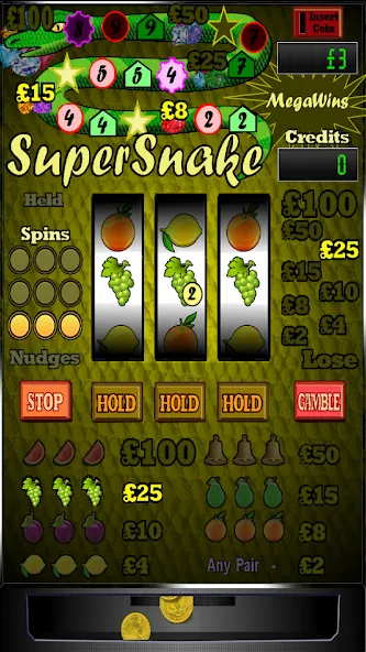 Super Snake Slot Machine  [МОД Все открыто] Screenshot 2