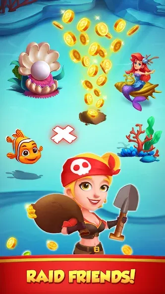 Coin Rush - Pirate GO! (Коин Раш)  [МОД Все открыто] Screenshot 3