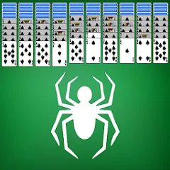 Скачать взломанную Spider Solitaire  [МОД Много монет] - стабильная версия apk на Андроид